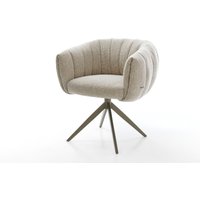 DELIFE Jada-Flex Drehstuhl Beige