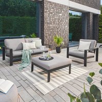 Gartenlounge Aluminium RIO M - Anthrazit – Bild 2