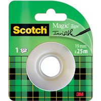 Scotch Klebefilm Magic, unsichtbar, 19 mm x 25 m