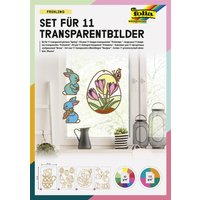 folia Fensterbilder-Bastelset, Frühling, 250 x 350 mm