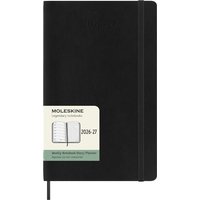 MOLESKINE Buchkalender 2026/2027, 18 Monate, L/A5, schwarz