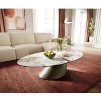 DELIFE Couchtisch Edge Oval 140x80 – Bild 2
