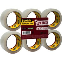 3M Scotch Verpackungsklebeband LOW NOISE, 50 mm x 66 m