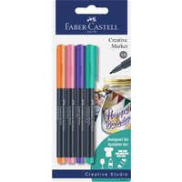 Faber-Castell SC-5661936 Marker 4er – Bild 2