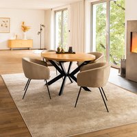 Home Deluxe 4058166271396 Esstisch rund – Bild 2