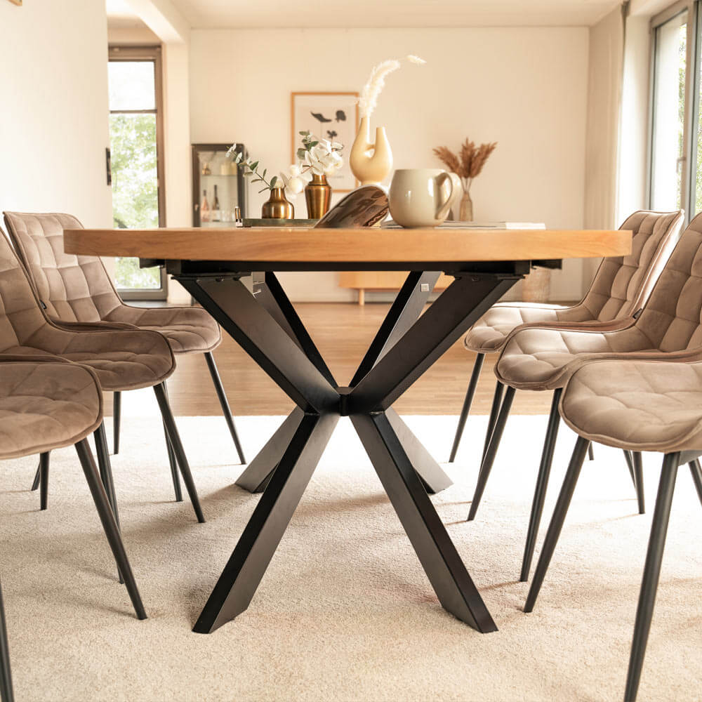 Home Deluxe 4058166271396 Esstisch rund – Bild 4