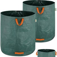 Gardebruk Gartenabfallsack 2er-Set Grün je 500 Liter