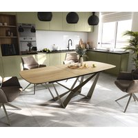 DELIFE Edge Esstisch Keramik ausziehbar