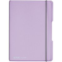 herlitz Notizheft my.book flex Pastell, A5, PP-Cover, flieder