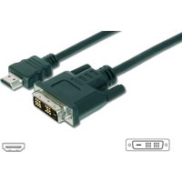 DIGITUS HDMI - DVI-D 18 1 Monitorkabel, 2,0 m