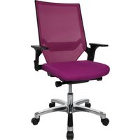 Topstar Bürodrehstuhl, Autosyncron 1, violett