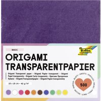 folia Transparentpapier-Faltblätter, 200 x 200 mm