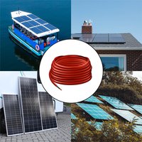 LogiLink Solar-Installationskabel, 25 m, rot – Bild 2