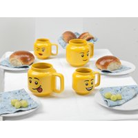 LEGO Kaffeetasse SILLY, 255 ml, gelb, im Karton – Bild 2