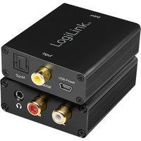 LogiLink Audio Konverter, Digital auf Analog, 3,5 mm/SPDIF/