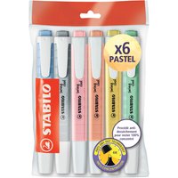 STABILO Textmarker swing cool PASTEL, 6er Ecopack – Bild 2