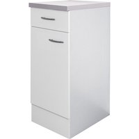 Unterschrank Wito Weiß 30x85x57cm