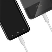 LogiLink USB 3.1 Kabel, USB-C - USB-C Stecker, 1,0 m, weiß