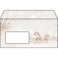 sigel Weihnachts-Motiv-Umschlag Brilliant Deer, DIN lang – Bild 2