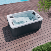 Outdoor Whirlpool HORIZON PURE - 175 x 115 cm für 2 Personen – Bild 2