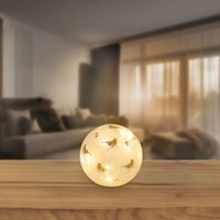 NKD 5225584 LED-Glaskugel weiß – Bild 2