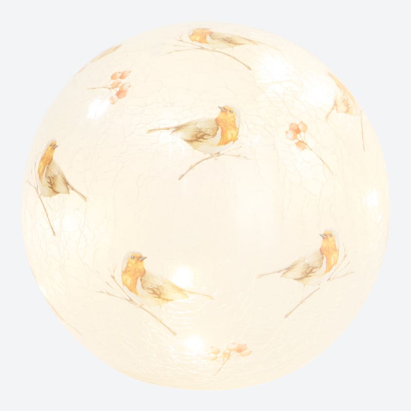 NKD 5225584 LED-Glaskugel weiß – Bild 3