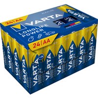 VARTA Alkaline Batterie Longlife Power, Mignon AA, 24er