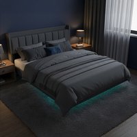 Home Deluxe 4058166440501 LED Bett 180x200