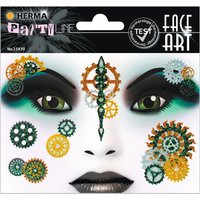 HERMA Face Art Sticker Gesichter, Steam Punk Marie