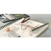 FABER-CASTELL Künstlerkreide PITT, schwarz gebrannt medium – Bild 2
