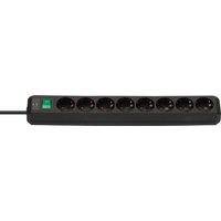 brennenstuhl Steckdosenleiste, Eco-Line, 8-fach, schwarz – Bild 2
