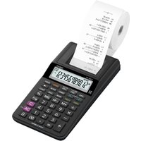 CASIO druckender Tischrechner Modell HR-8 RCE-BK, schwarz