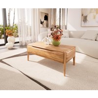 DELIFE Simcha Couchtisch Akazie Natur