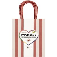 folia Papier-Tragetaschen, STRIPES CLASSIC, Größe: M – Bild 2