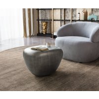 DELIFE Caramia Couchtisch Metallic Silber