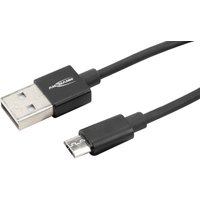 ANSMANN Daten- & Ladekabel, USB-A - Micro USB-B, 2,0 m – Bild 2