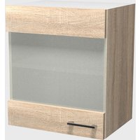 Glas-Hängeschrank Samoa Braun/Glas 50 x 54 x 32 cm – Bild 2