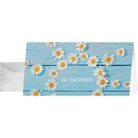 sigel Gutscheinkarte, Daisy, DIN lang, 220 g/qm – Bild 2