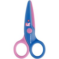 STAEDTLER Bastelschere Noris junior Peppa, rund, blau/rosa