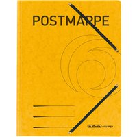herlitz Postmappe, Karton, DIN A4, gelb – Bild 2