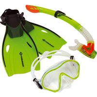 SCHILDKRÖT Junior Schnorchel-Set, Bermuda, Größe: 27-32