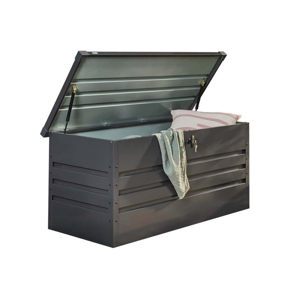 Metallaufbewahrungsbox MEGABOX XXL - 158 x 64 cm 600l Anthrazit – Bild 5