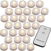 monzana 993217 LED Teelichter 30er-Set