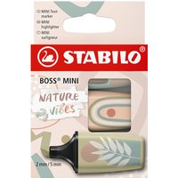 STABILO Textmarker BOSS MINI Naturevibes, 3er Kartonetui – Bild 2