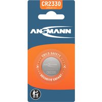 ANSMANN Lithium Knopfzelle CR2330, 3,0 Volt, 1er Blister