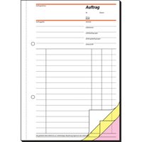 sigel Formularbuch, Auftrag, A5, 3 x 40 Blatt, SD