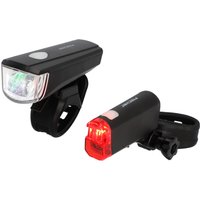 FISCHER Fahrrad-LED-Batterie-Beleuchtungs-Set, 20 Lux – Bild 2