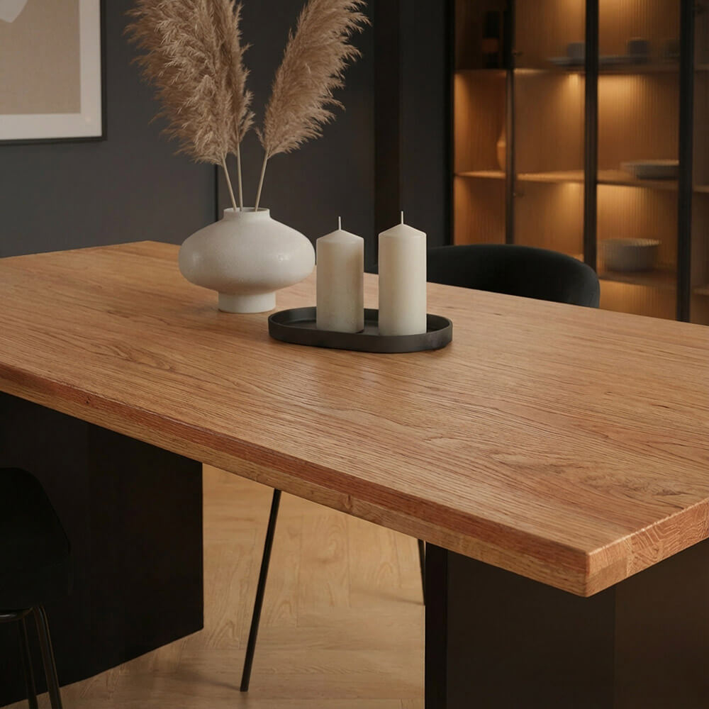 Home Deluxe 4058166441294 Esstisch Schwarz – Bild 4