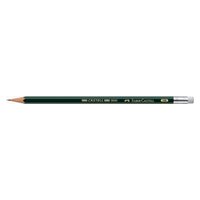 FABER-CASTELL Bleistift CASTELL 9000 mit Radierer
