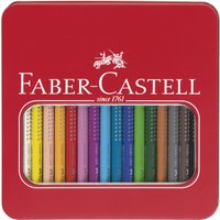 FABER-CASTELL Dreikant-Buntstifte Jumbo GRIP, 16er Etui